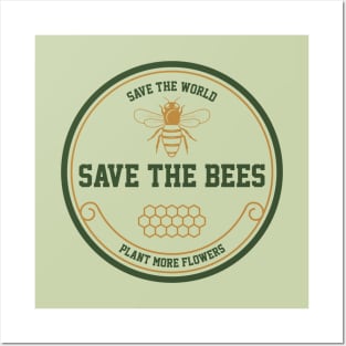 Save The Bees Posters and Art